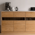 Warburg Natural Solid Oak Sideboard - Oak Furniture Store