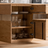 Warburg Natural Solid Oak Sideboard - Oak Furniture Store