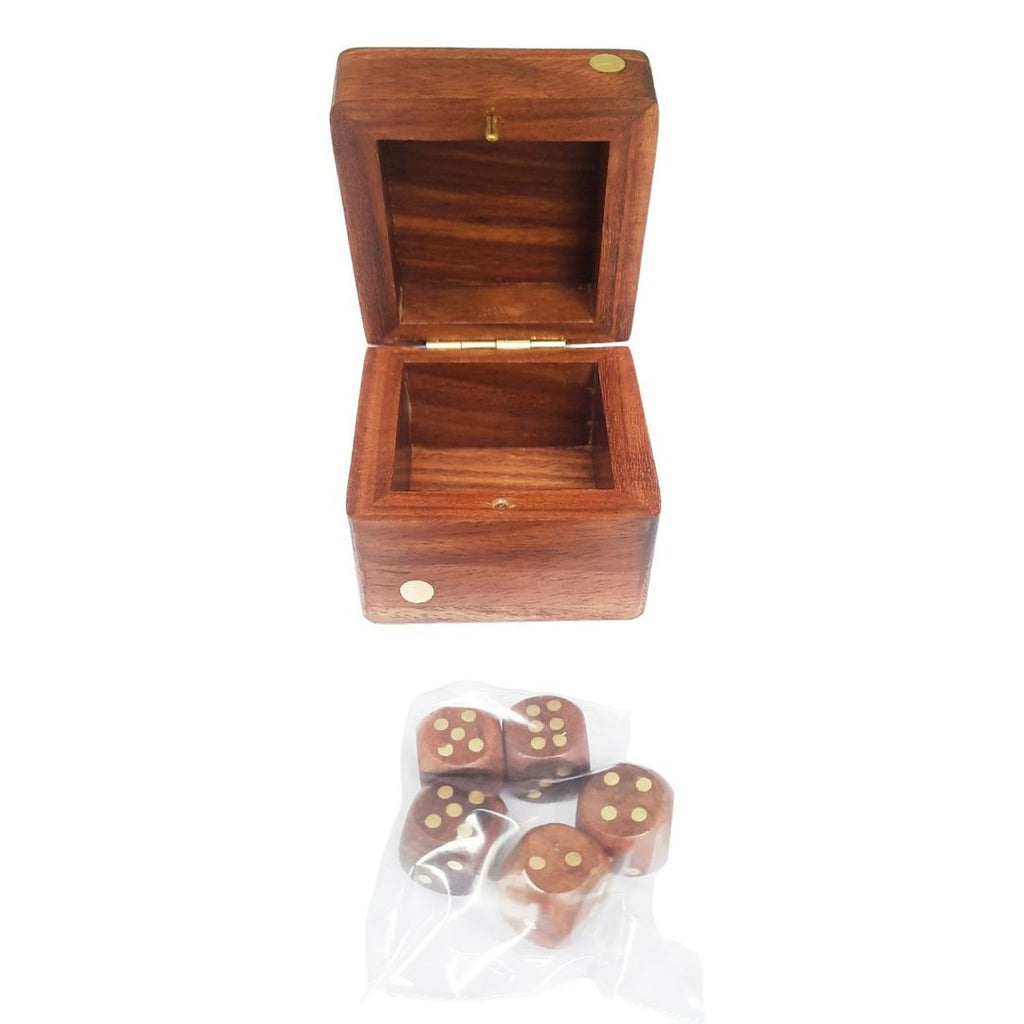 Wooden Dice Set LTSWD121 - Oak Furniture Store & Sofas